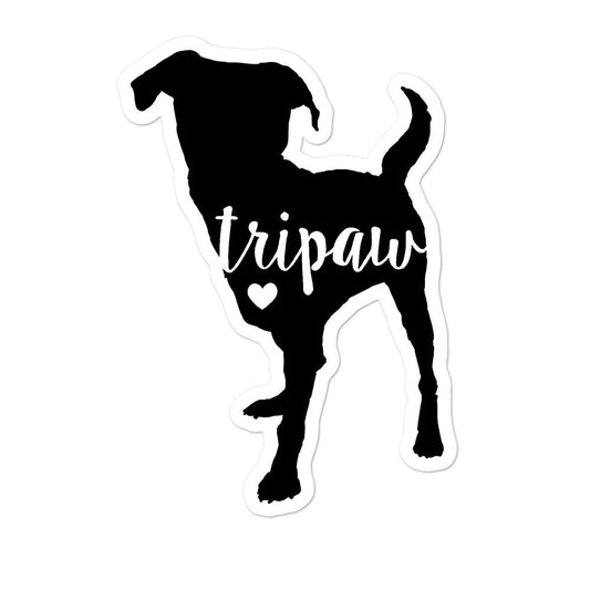 Stickers - Tripaw Love Dog Sticker