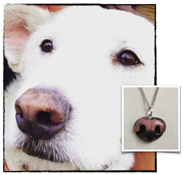 Custom Dog Nose Pendant