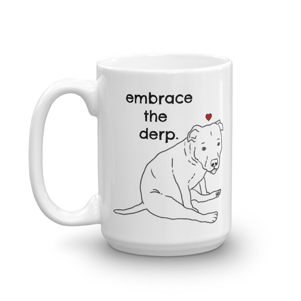 Mugs - Derpy Dog Pitbull Mug