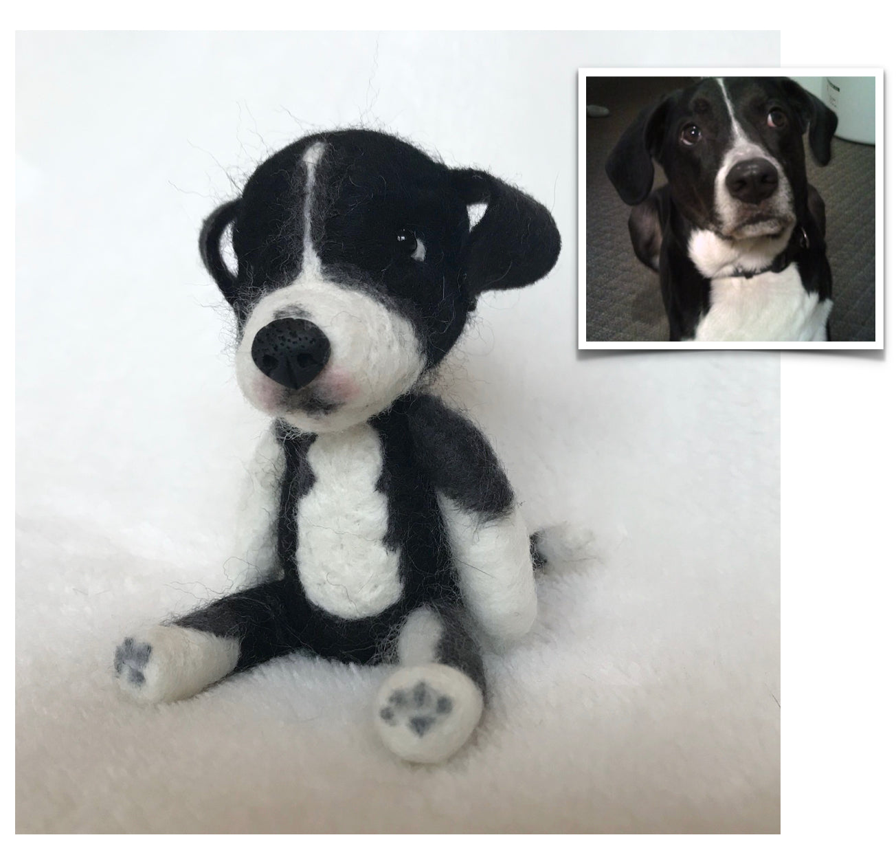 Stuffed Animals - Custom Mini Felted Pet—4"