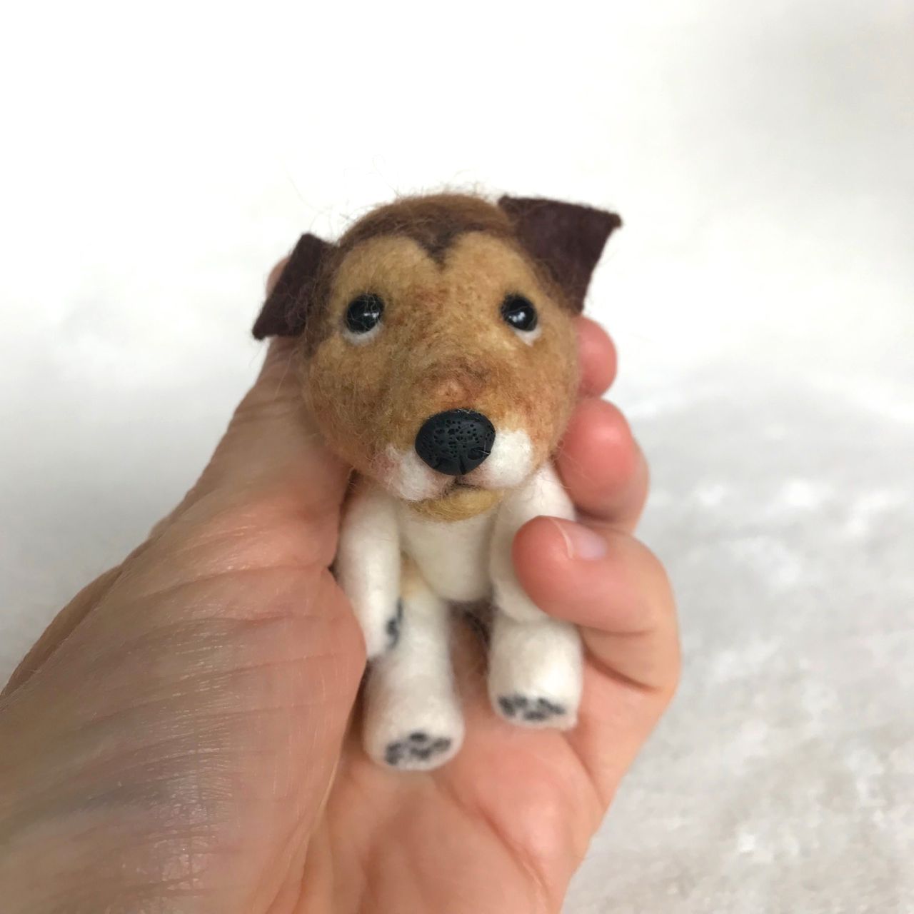 Stuffed Animals - Custom Mini Felted Pet—4"