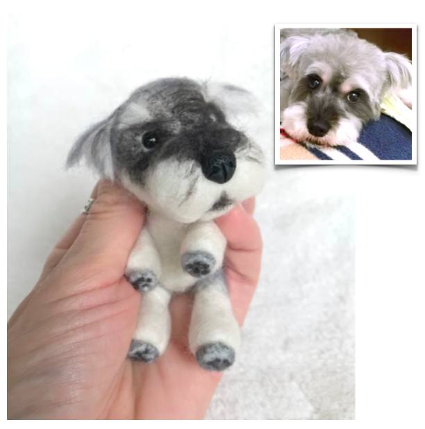 Stuffed Animals - Custom Mini Needle Felted Pet—4"