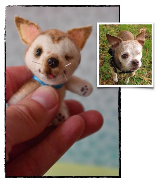 Stuffed Animal of My Pet - Custom Mini Stuffed Animal Replica—Palm-Sized Pet