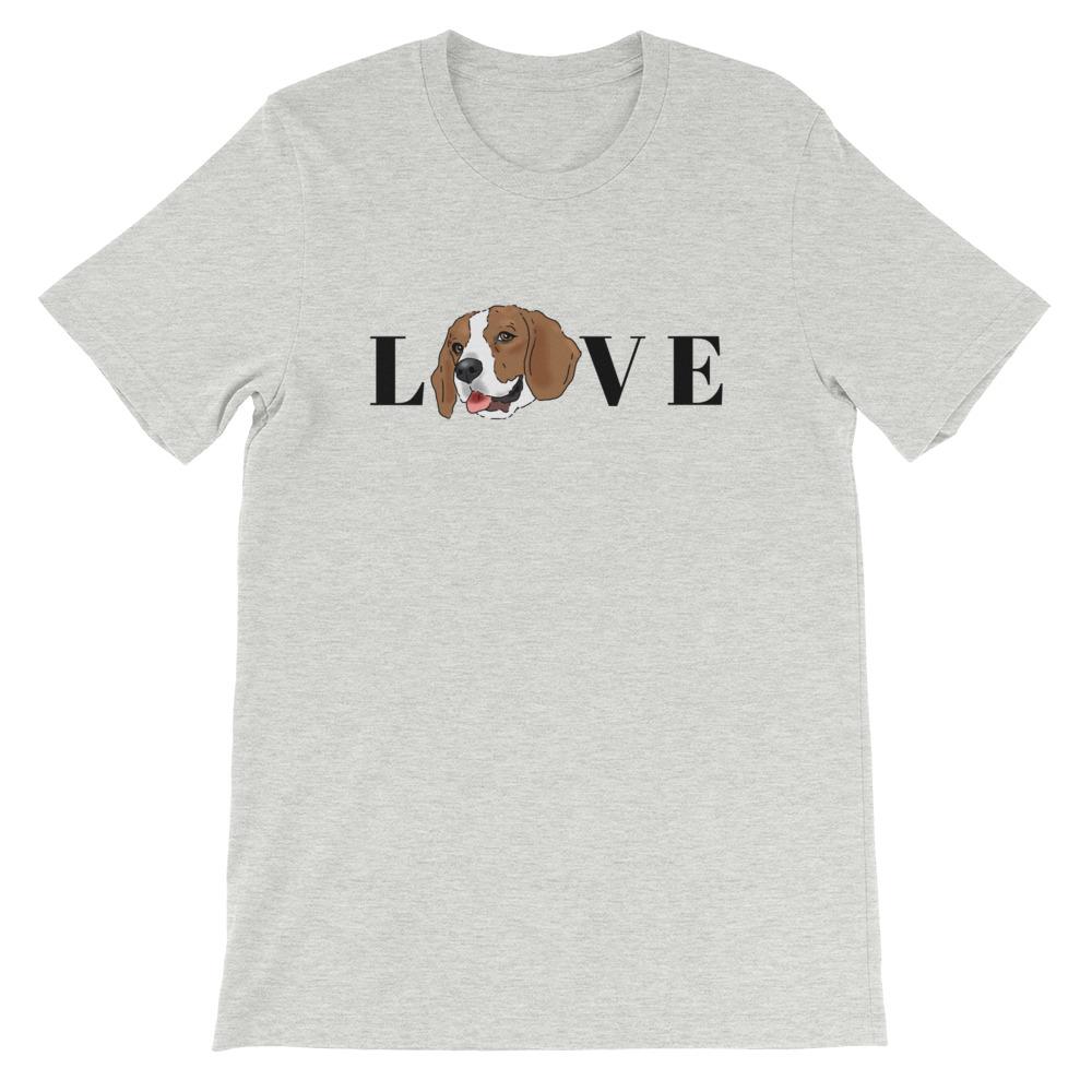 T-Shirts - Beagle LOVE Unisex T-Shirt