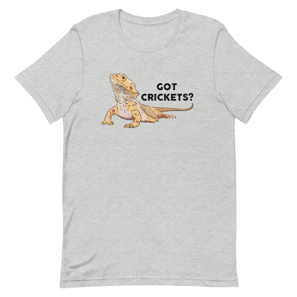 T-Shirts - Bearded Dragon "Got Crickets" Unisex T-Shirt