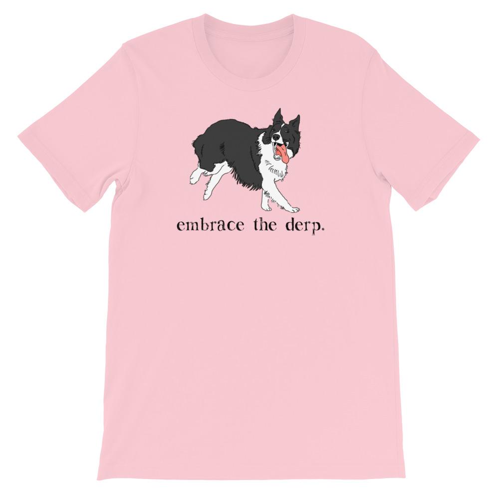 T-Shirts - Embrace The Derp Border Collie T-Shirt