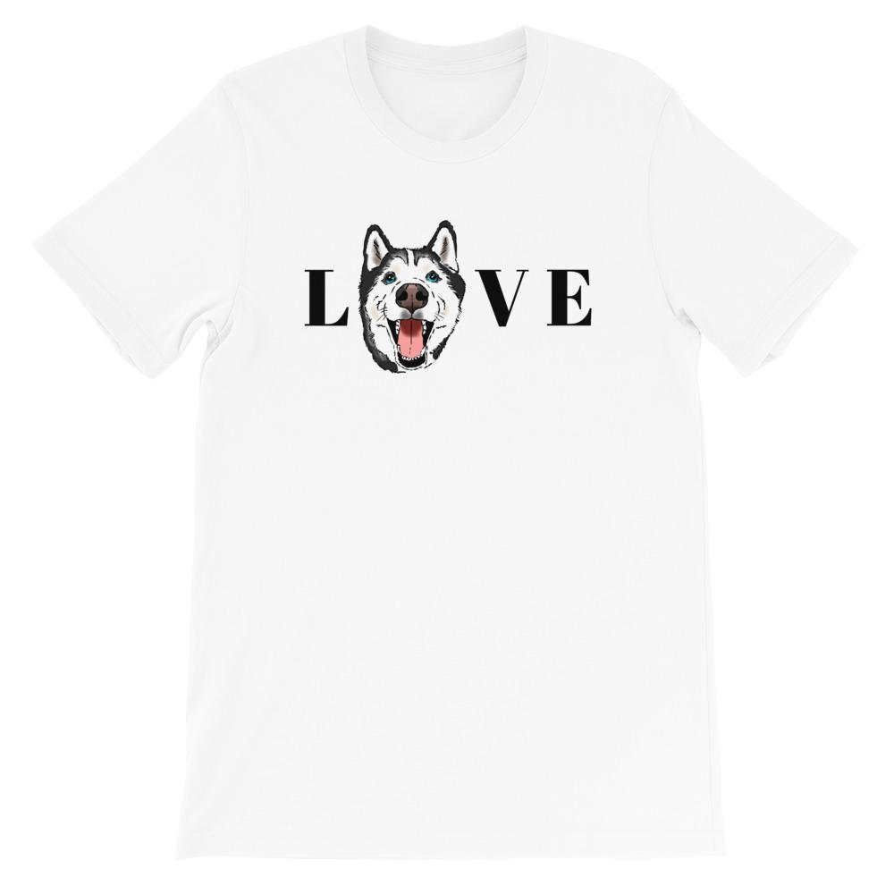 T-Shirts - Husky LOVE Unisex T-Shirt