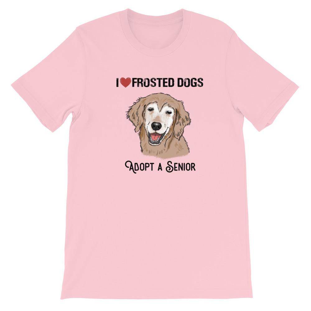 T-Shirts - I Love Frosted Dogs; Adopt A Senior T-Shirt
