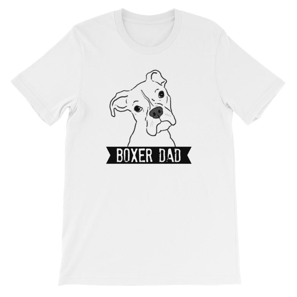 T-Shirts - Illustrated Boxer Dad T-Shirt