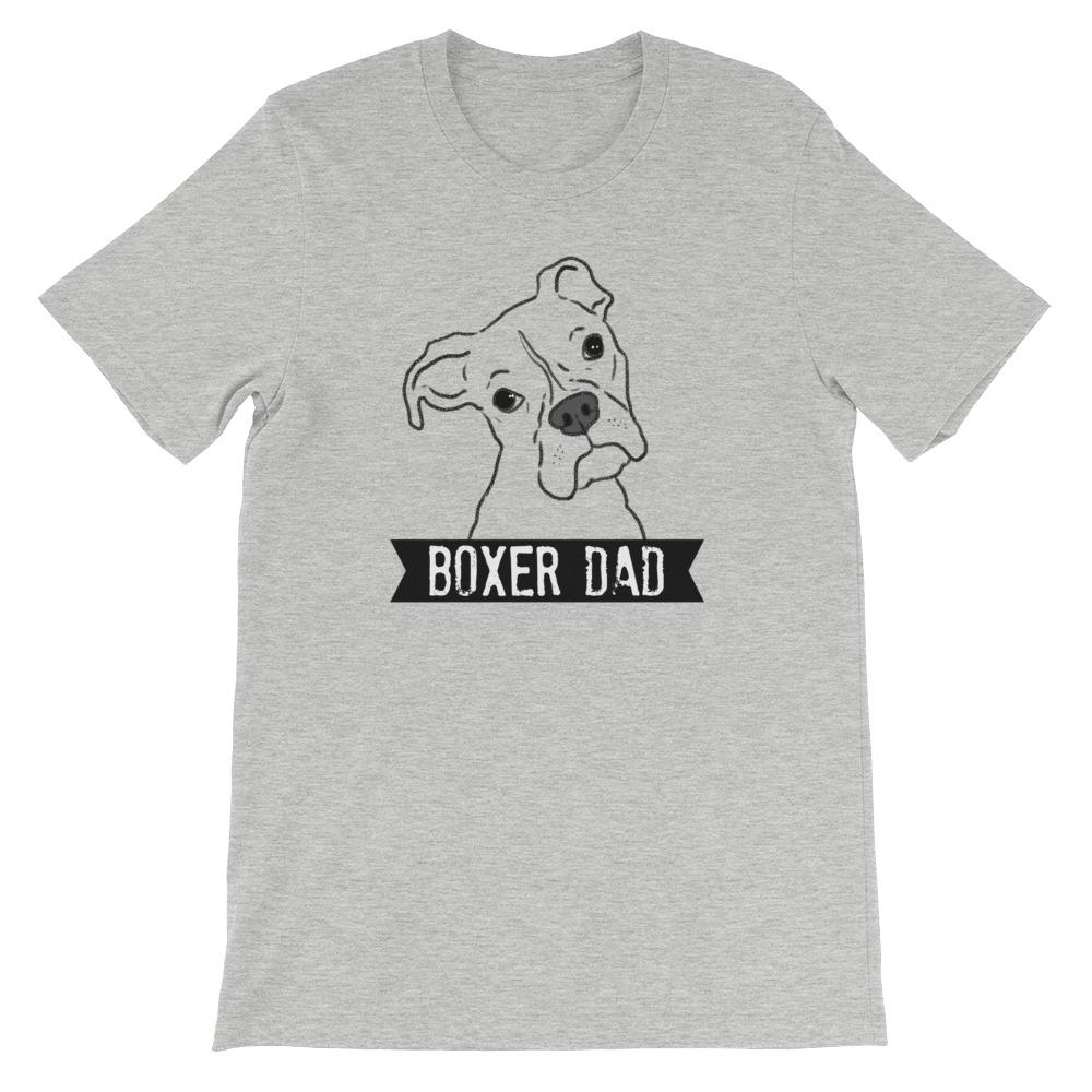T-Shirts - Illustrated Boxer Dad T-Shirt