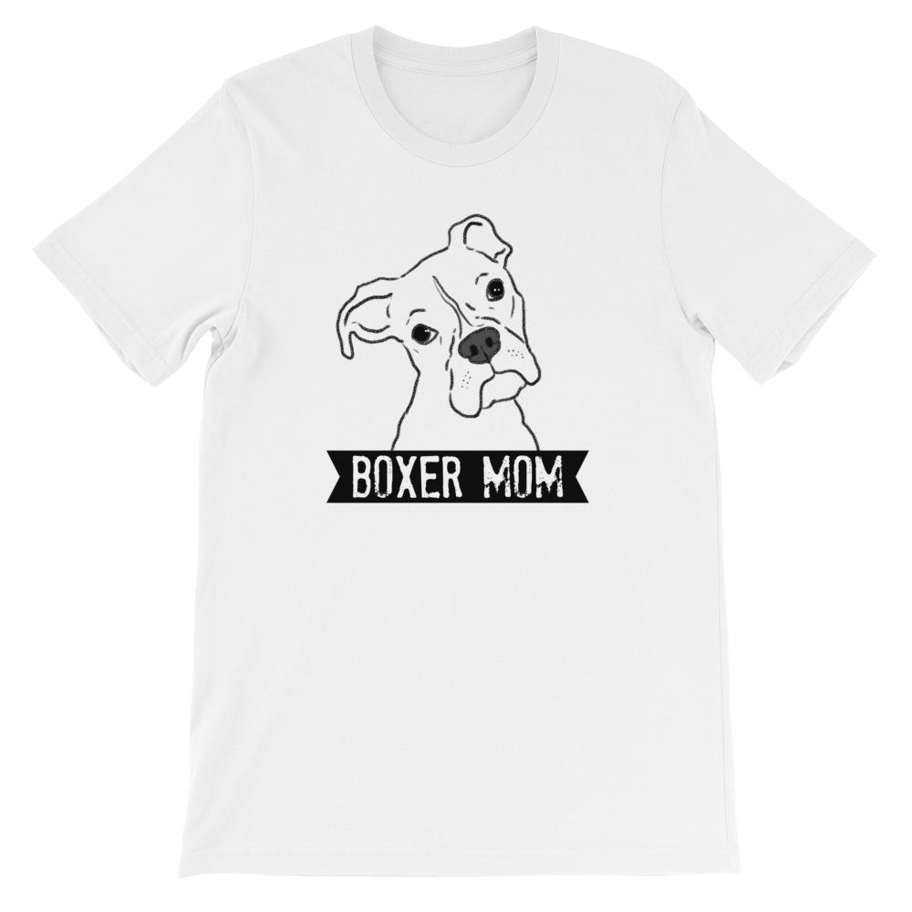 T-Shirts - Illustrated Boxer Mom T-Shirt