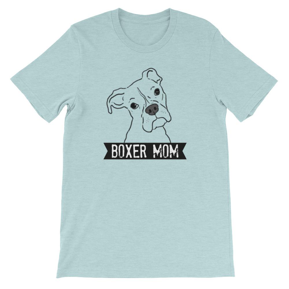 T-Shirts - Illustrated Boxer Mom T-Shirt