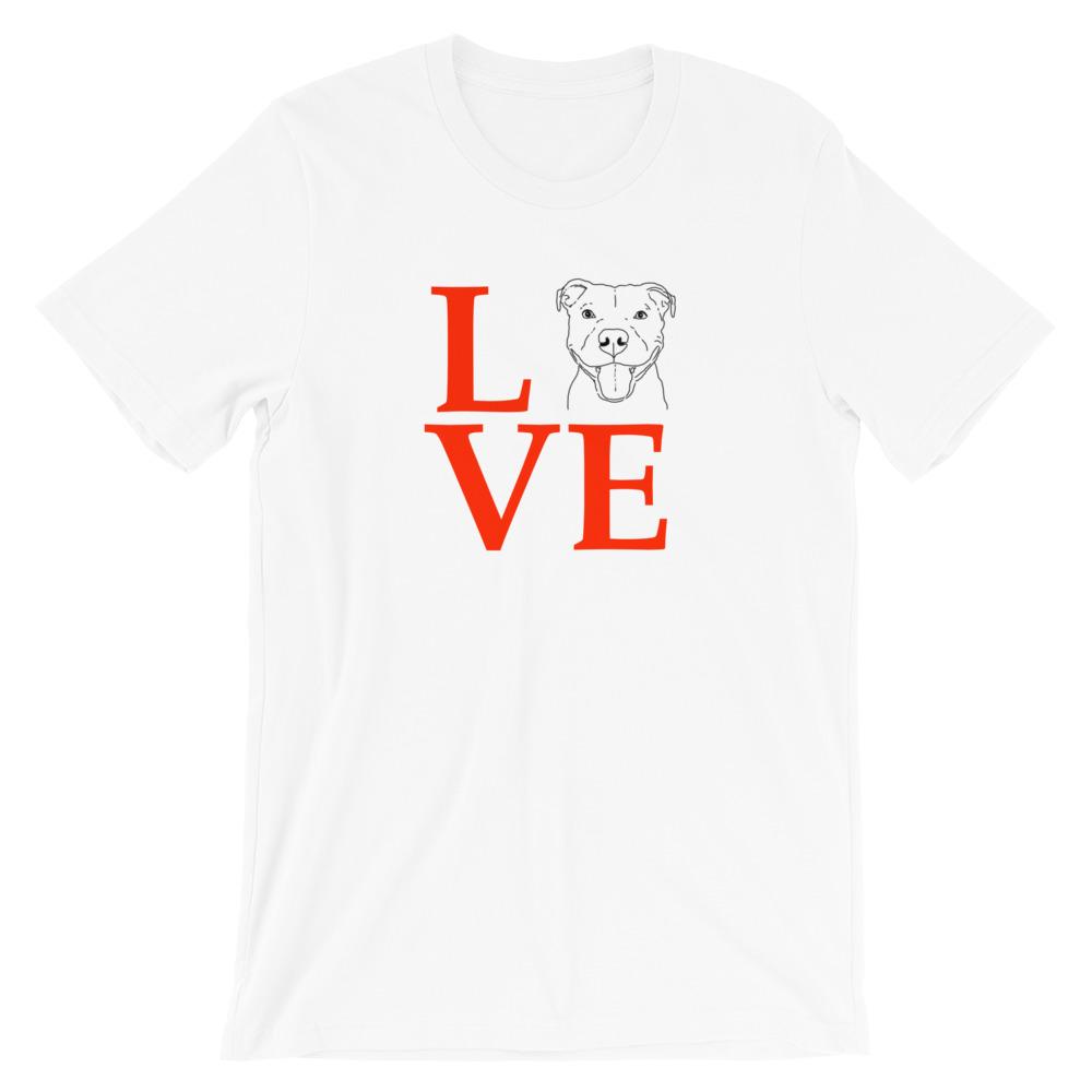 T-Shirts - LOVE Rescue Dog Unisex T-Shirt