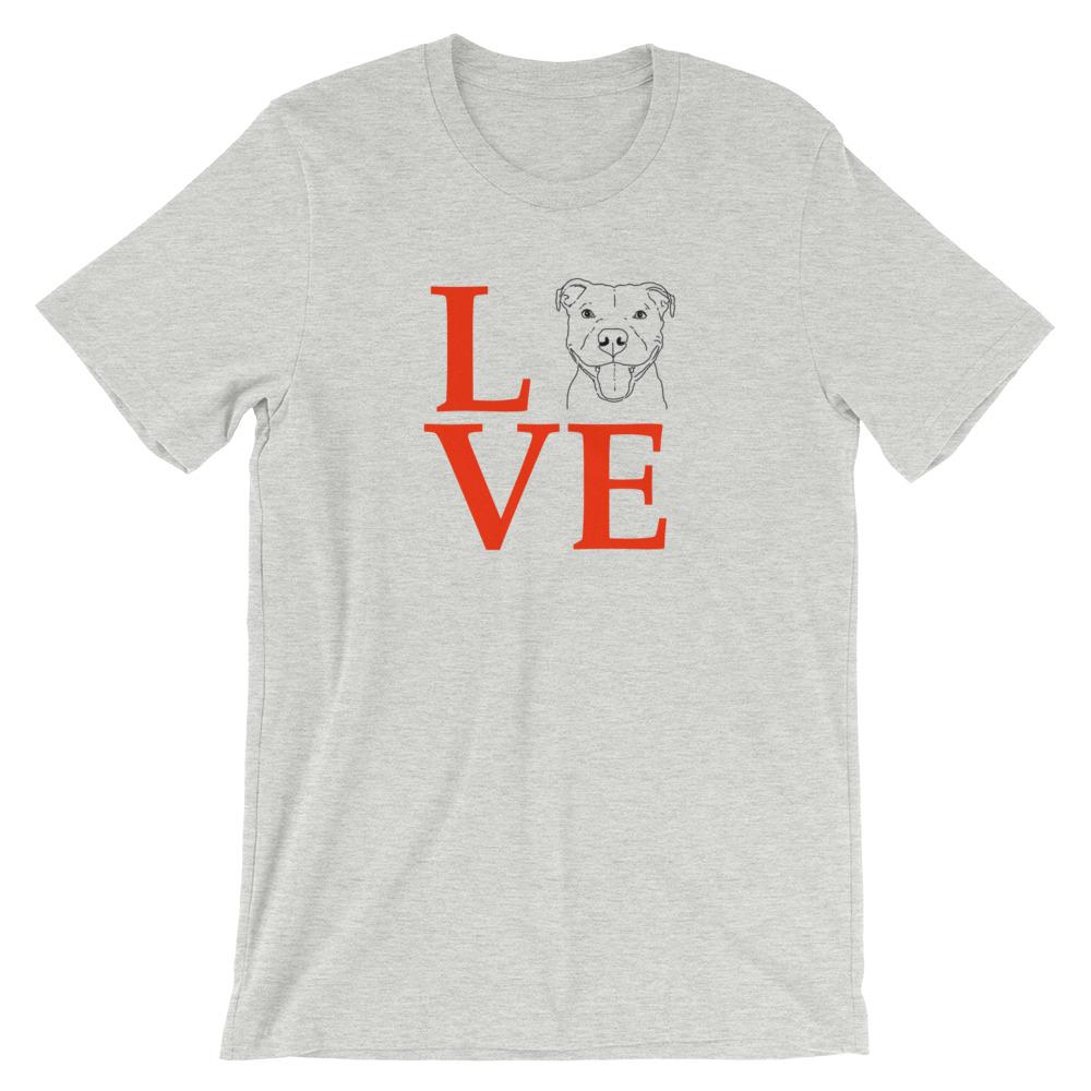 T-Shirts - LOVE Rescue Dog Unisex T-Shirt
