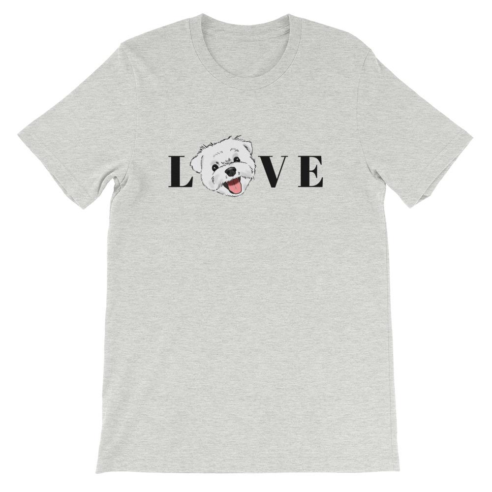 T-Shirts - Maltese LOVE Unisex T-Shirt