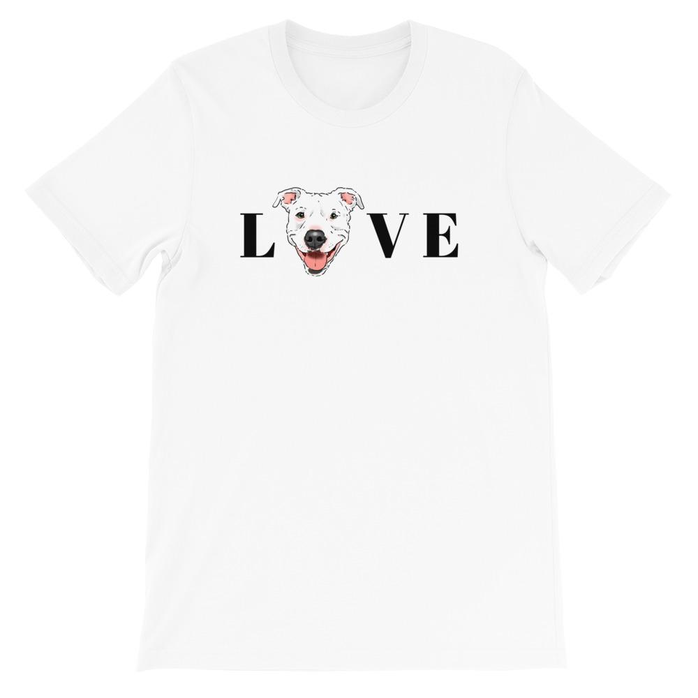 T-Shirts - Pittie Love Unisex T-Shirt