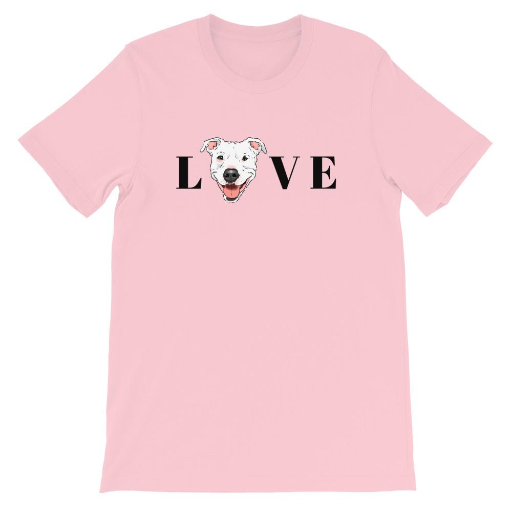 T-Shirts - Pittie Love Unisex T-Shirt