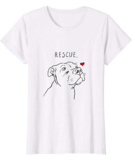 T-Shirts - Rescue Love T-Shirt: Unisex Tee