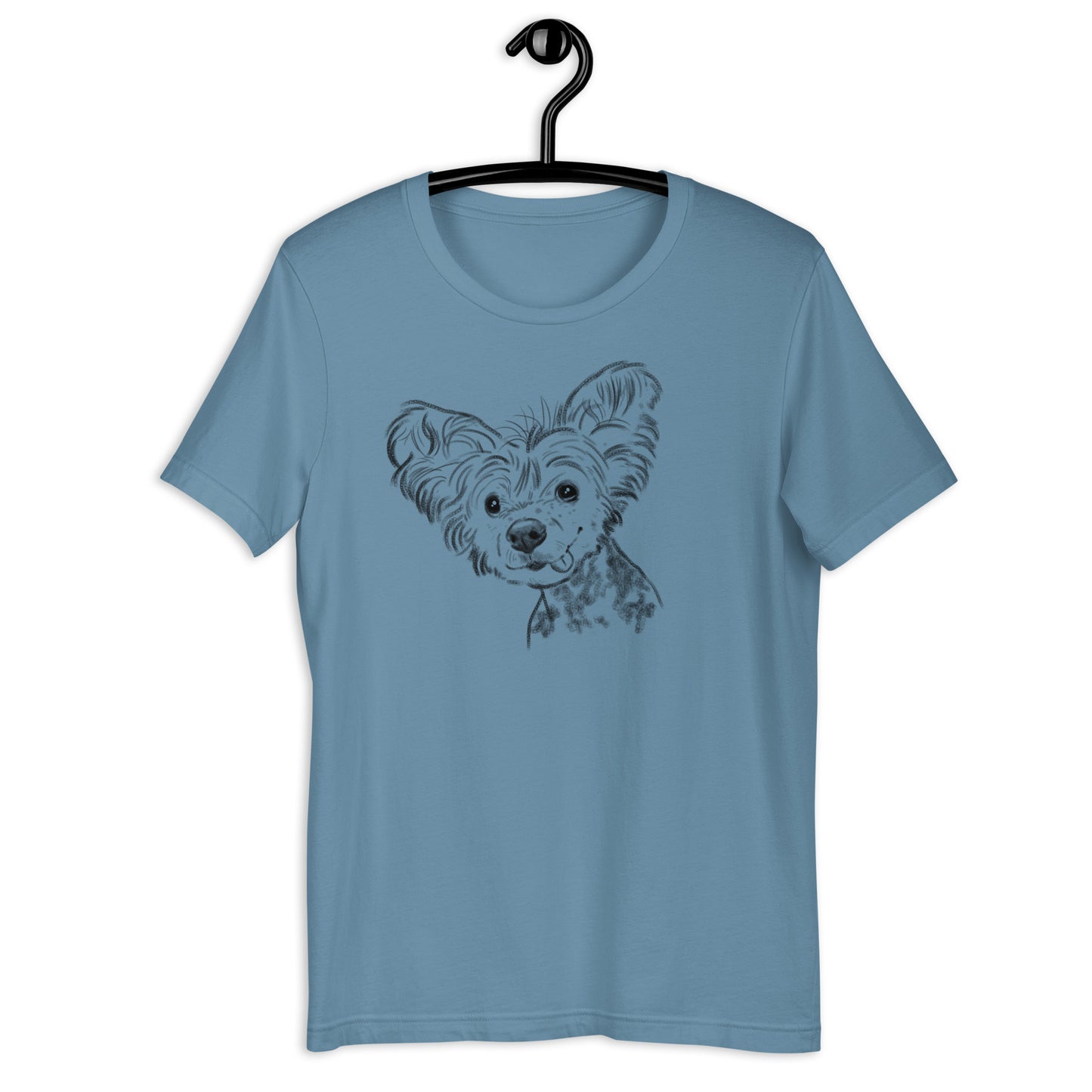 Chinese Crested Sketch Unisex T-Shirt